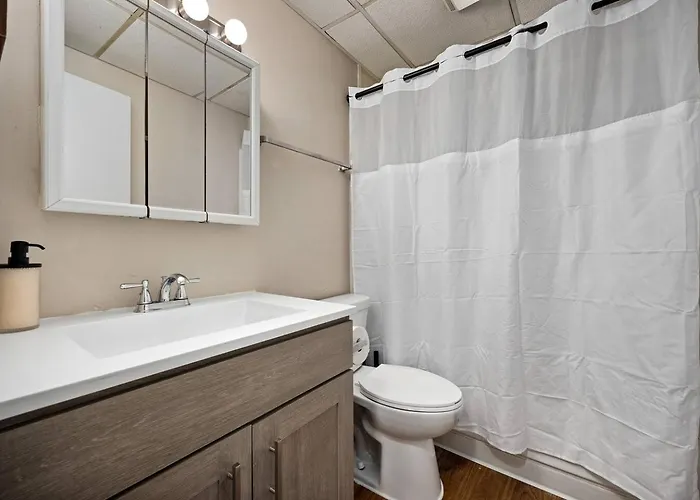 Midterm Gem - Near Downtown With Workspace *
